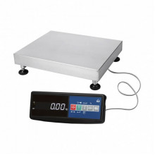 Весы нержавеющие 200 кг (500х400) "МАССА К", на проводе Весы нержавеющие 200 кг (500х400) "МАССА К", на проводе