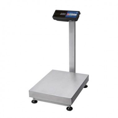 Весы нержавеющие 200 кг (500х400) "МАССА К", со стойкой