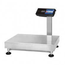 Весы нержавеющие 32 кг (500х400) "МАССА К", со стойкой Весы нержавеющие 32 кг (500х400) "МАССА К", со стойкой