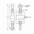 Тензодатчик SBA CAS, 1 тонна - 5 тонн